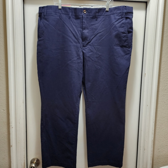 New- Goodfellow & Co Men's 46x30 Pants Chino Straight Blue 46 X 30 - Picture 3 of 10